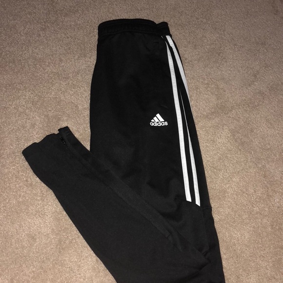 adidas pants half stripe womens